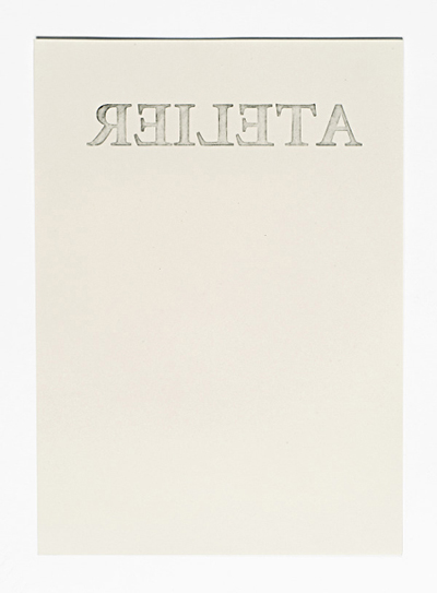 Camila Oliveira Fairclough, ‘Atelier’, 2010, scrubbing on paper, 20 x 28 cm